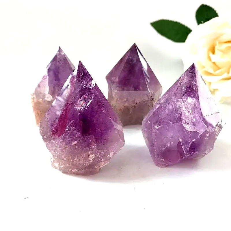 Rough Amethyst Points | Healing Crystal Tower | Retail & Wholesale