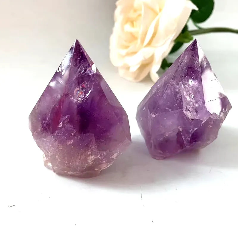 Rough Amethyst Points | Healing Crystal Tower | Retail & Wholesale