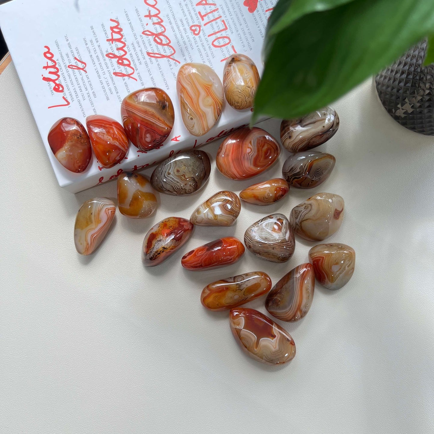 Sardonyx Palm Stone