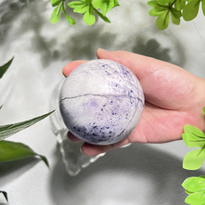 Violet malachite spheres wholesale