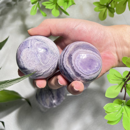 Violet malachite spheres wholesale