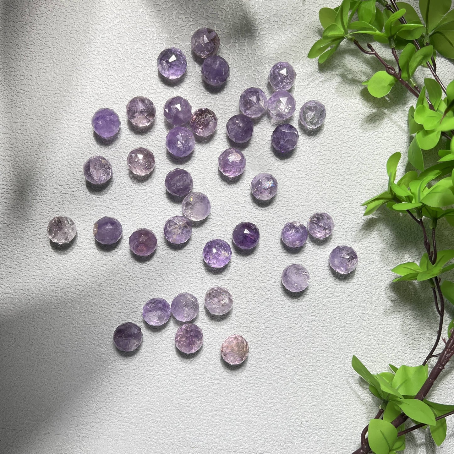 Wholesale Natural Amethyst Ball Shape Briolette Cut