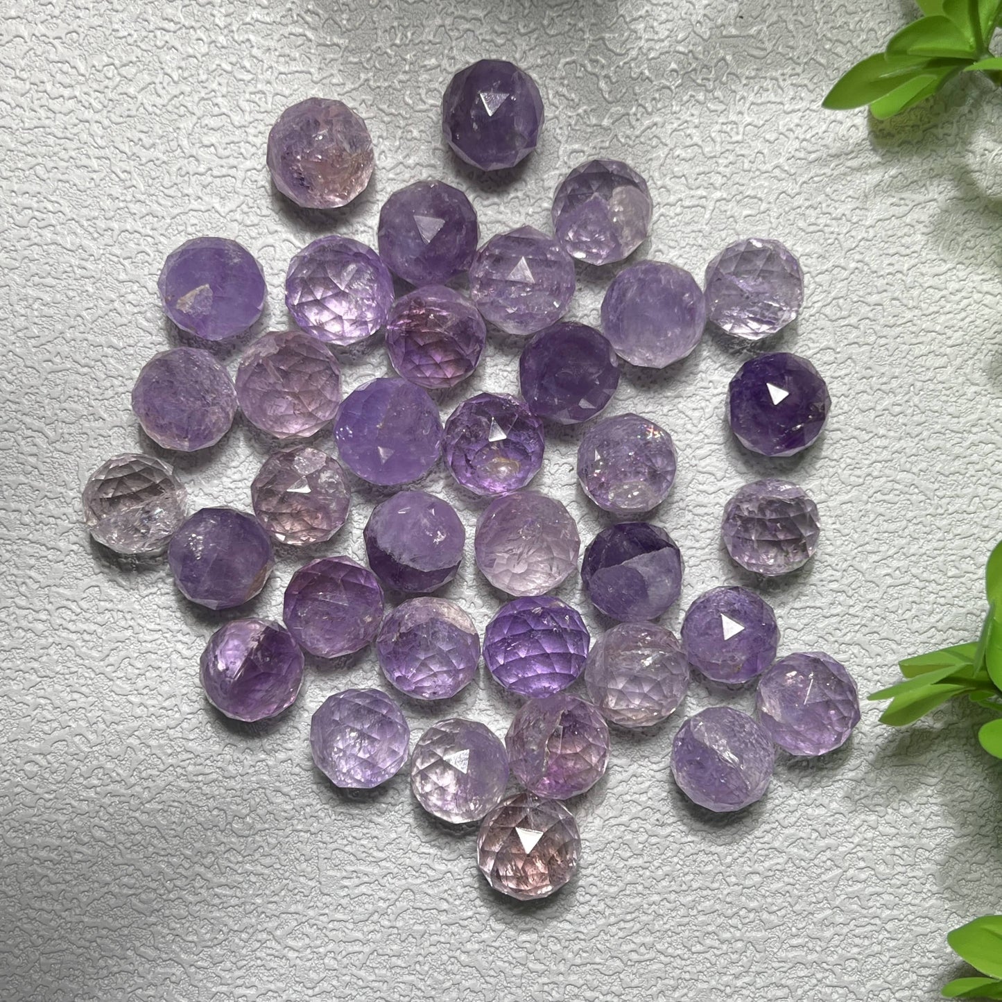 Wholesale Natural Amethyst Ball Shape Briolette Cut