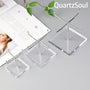  Set of premium crystal display stands in small medium and large sizes for mineral specimens and clusters