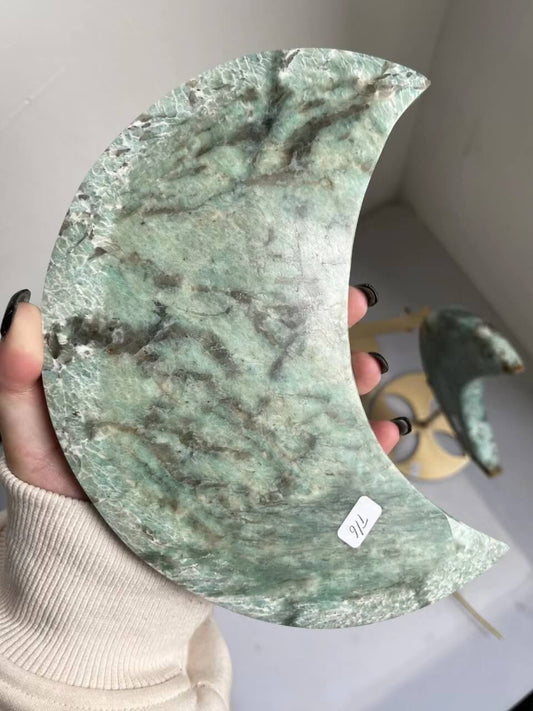 Natural Amazonite Moon Crystal Healing Stones Wholesale Energy Work
