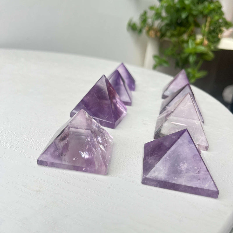 Crystal Pyramid for Spiritual Home Decor
