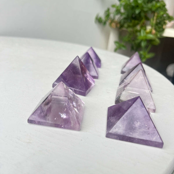 Crystal Pyramid for Spiritual Home Decor