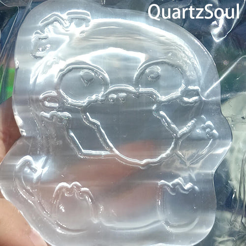 Unique Angry Birds Shape Selenite Crystal For Wholesale Crystal Suppliers and Retailers