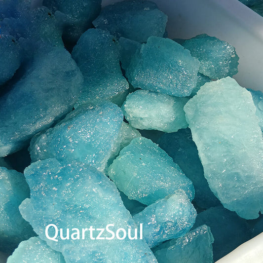 Natural Aquamarine crystal clusters available for wholesale crystal suppliers