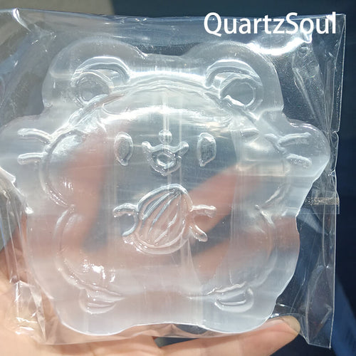 Baby Mouse Selenite Crystal Carving Wholesale Bulk