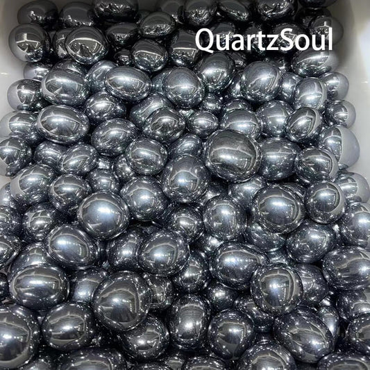 Premium Hematite tumbled stones wholesale crystal supply