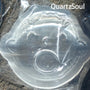 Boy shaped selenite crystal carving wholesale for metaphysical shops