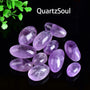 Natural Brazilian Amethyst Tumbled Stones Collection Various Sizes