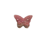 Natural Rhodonite Butterfly Carving Pink Crystal Healing Stone Wholesale