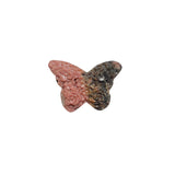 Natural pink rhodonite butterfly carving crystal healing stone wholesale