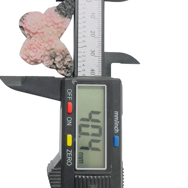Butterfly Shaped Rhodonite Crystal Top View Wholesale