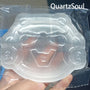 Handcrafted cartoon selenite crystal carving for wholesale crystal suppliers