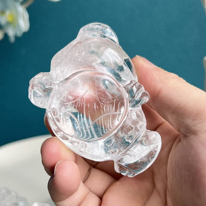 Feng shui placement ideas for golden toad carved crystal figurine