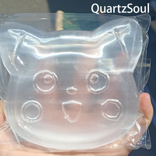 Premium Cat Shape Selenite Crystal Carving Wholesale