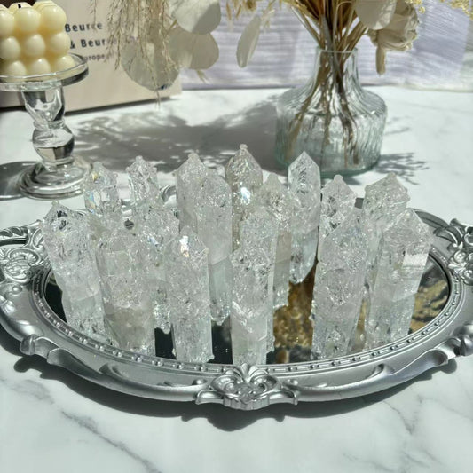 Premium Clear Quartz Crystal Tower for Wholesale Crystal Healing Collections