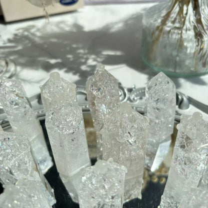 Assorted Wholesale Clear Quartz Crystal Towers Collection