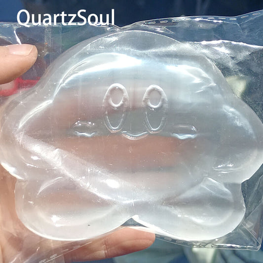 Premium Cloud Shape Selenite Crystal for Wholesale Crystal Suppliers and Bulk Orders