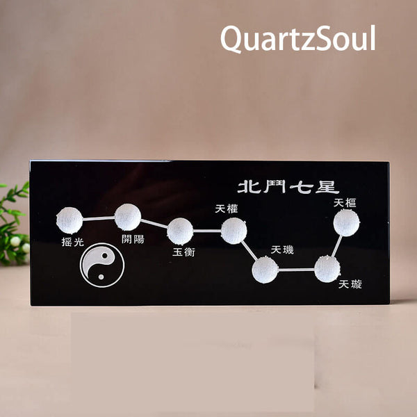 Crystal Display Stand with Yin Yang Design for Spheres