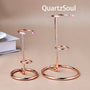  Crystal Sphere Stand Size Options Small and Large Display Holder