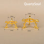 Crystal Display Stand Size Chart - Small 5.4cm and Large 6.4cm Sphere Holders