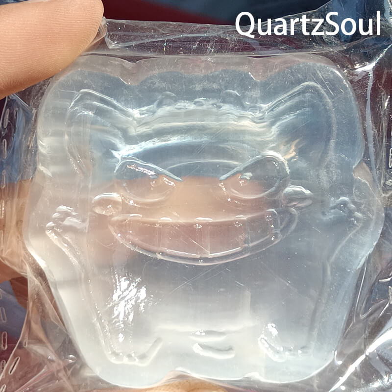Premium demon shaped selenite crystal for wholesale crystal buyers