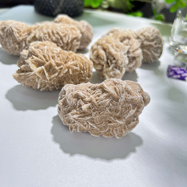 Desert Rose Crystal arranged for crystal healing practice wholesale supply