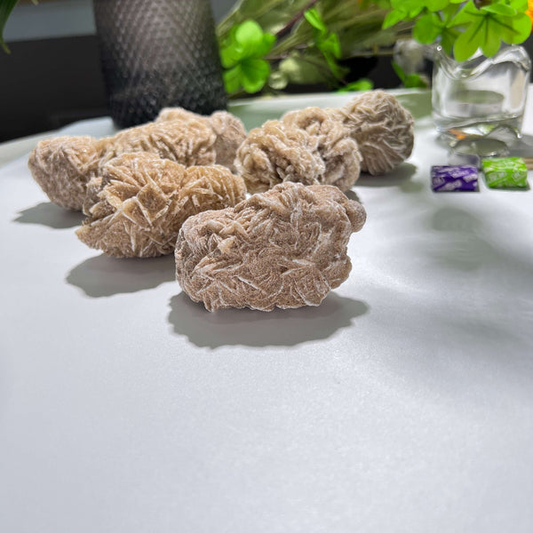 Bulk packaging of Desert Rose Crystal clusters for crystal stone wholesale buyers