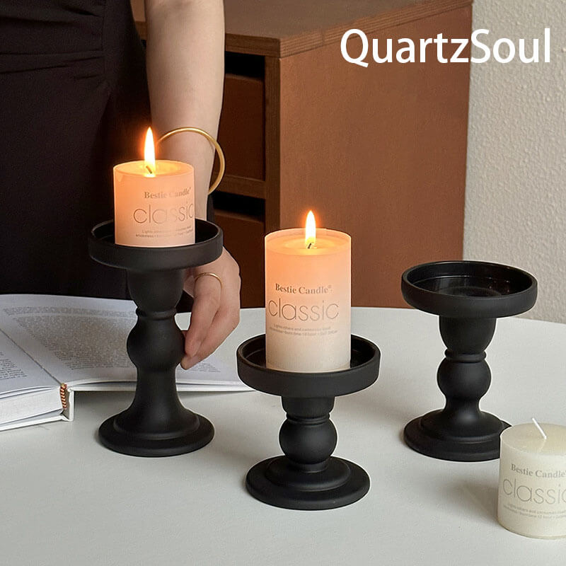 Crystal Candle Holder Stand For Home Decor  Display