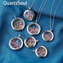 Elegant Glass Photo Box Crystal Pendant for Preserving Memories