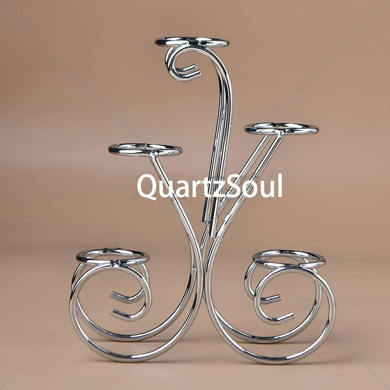 Multi-Tier Crystal Ball Display Stand in Premium Finishes