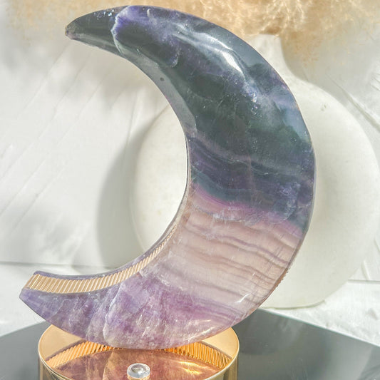Natural Fluorite Crystal Lamp with Healing Properties for Wholesale