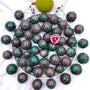 Green Strawberry Quartz and Garnet Symbiotic Sphere Wholesale Healing