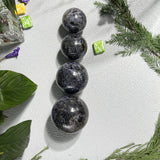 Wholesale Natural Iolite Green Tourmaline Crystal Sphere for Crystal Suppliers
