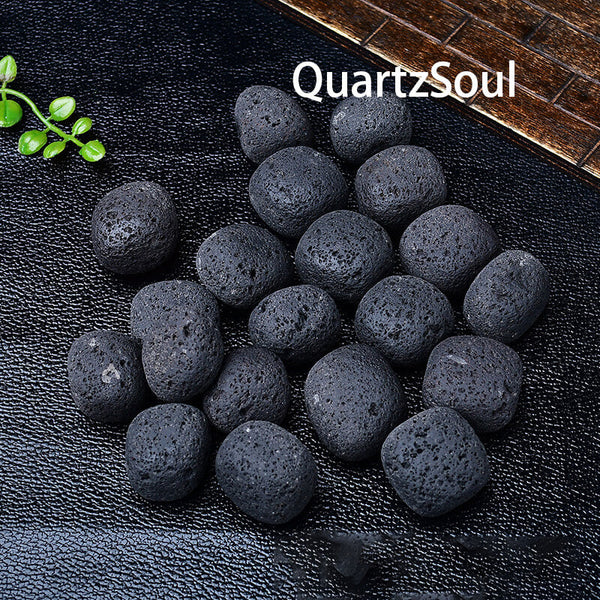 High Quality Lava Rock Tumbled Stones in Bulk for Sale