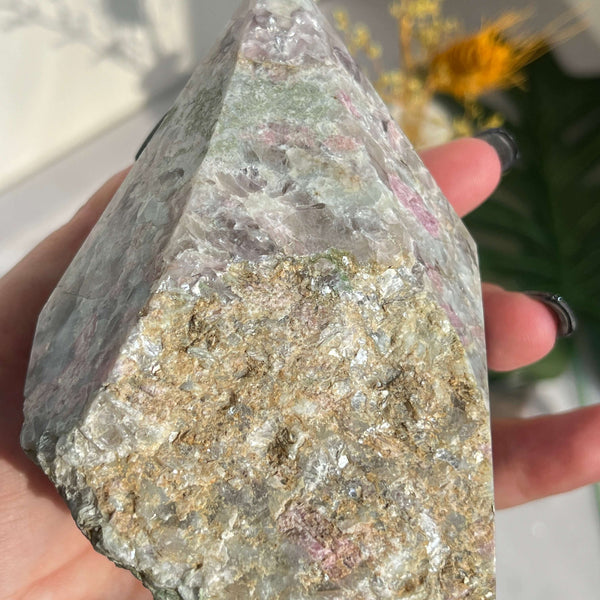 Lepidolite Crystal Points Healing Stone Set Wholesale