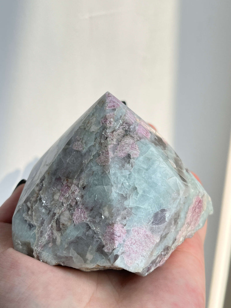 Lepidolite Crystal Points Various Sizes Wholesale Comparison