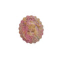 Natural Pink Rhodonite Carved Magical Girl Pendant Front View