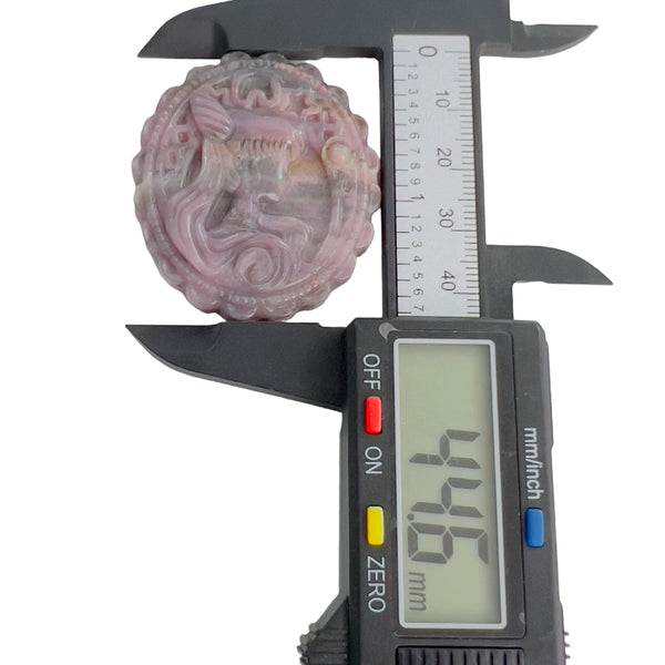 Rhodonite Crystal Size Measurement with Digital Caliper