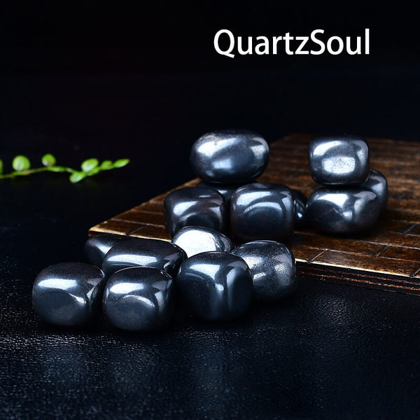 Hematite Tumbled Stones - Grounding Protection Crystals