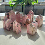 Natural Mini Rhodochrosite Tower Crystal Healing Stone Wholesale