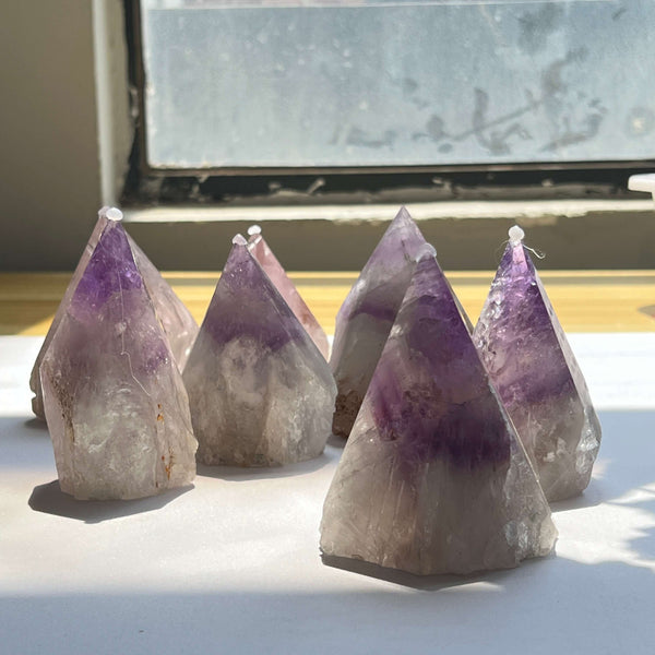 Natural Amethyst Crystal Point for Crystal Healing Wholesale