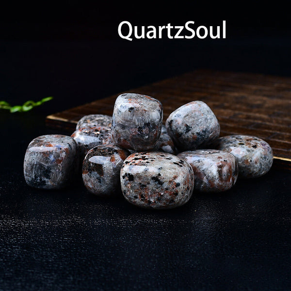 Fire Agate Tumbled Stones - Natural Healing Crystal Gemstone