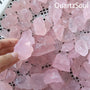 Natural rose quartz crystals for wholesale crystal suppliers