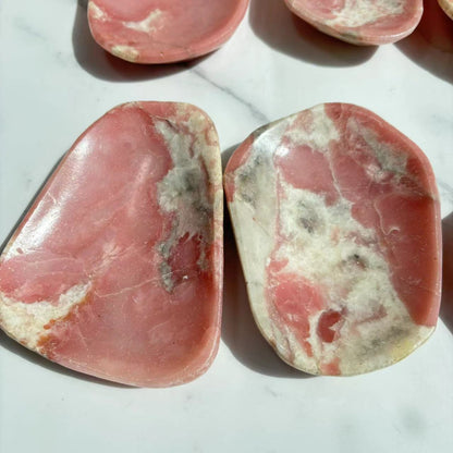 Polished Pink Opal Crystal Bowl Wholesale Pricing