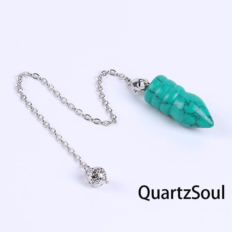 Turquoise Crystal Pendulum for Spiritual Guidance